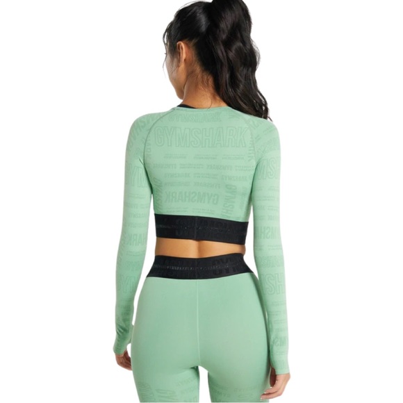 Gymshark VISION LONG SLEEVE CROP TOP - Picture 6 of 11